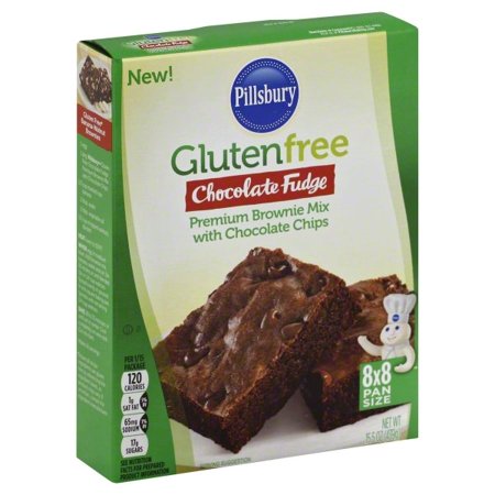 - (4 Pack) Pillsbury Gluten Free Chocolate Fudge Brownie Mix, 15.5oz
