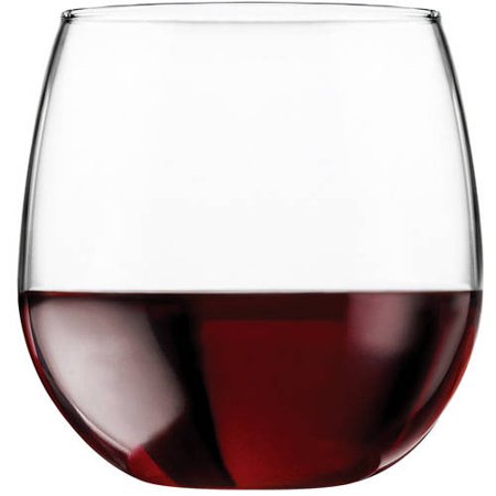 Libbey 16.75-oz. Stemless Red Wine Glasses, Set of (Best Wine Glasses Review)