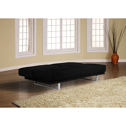 Atherton Home Broadway Convertible Lounger, Black