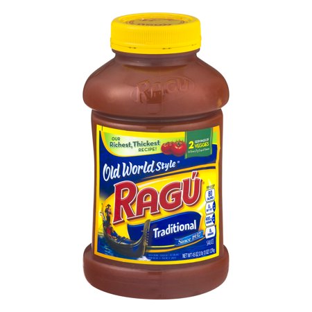 - (2 Pack) Ragú Old World Style Traditional Pasta Sauce 45 oz.