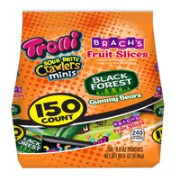 Ferrara Favorites Variety Pack, Black Forest, Trolli, Brach's Fruit Slices Gummy Candy, 150 ct