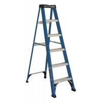 Louisville Ladder 6-Foot Fiberglass Step Ladder, 225-Pound Capacity, Type II, W-3217-06