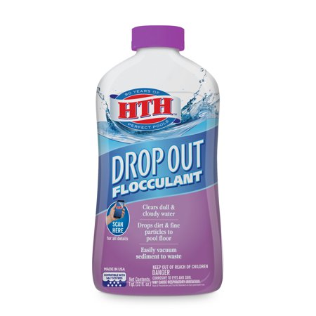Hth Salt - HTH Drop Out™ Flocculant for Swimming Pools, 1 qt.