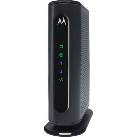 MOTOROLA MB7420 (16x4) Cable Modem, DOCSIS 3.0 | Certified by XFINITY by Comcast, Spectrum, Time Warner Cable, Cox, & more | 686 Mbps Max (Best Modem For Comcast Xfinity)
