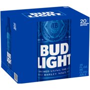 Bud Light Beer, 20 pack, 16 fl oz
