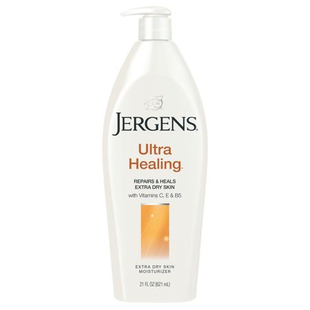 Jergens Ultra Healing Extra Dry Skin Lotion, 21 (Best Moisturizer For Dry Cracked Hands)