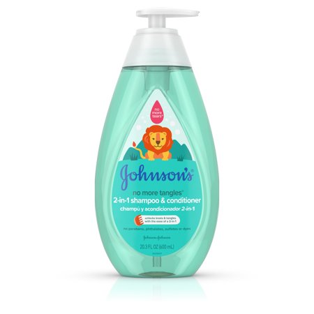 Johnson's Detangling 2-in-1 Kids Shampoo & Conditioner, 20.3 fl