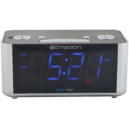 Emerson SmartSet Radio Alarm Clock LED CKS1708 (Best Radio Alarm Clock Uk)