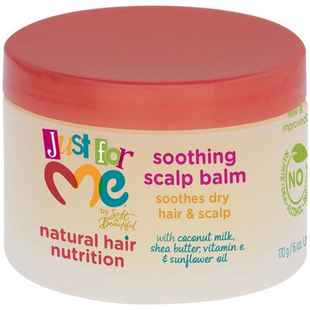 Just For Me Hair Milk Soothing Scalp Balm Jar, 6 (Best Hair Milk For Natural Hair)