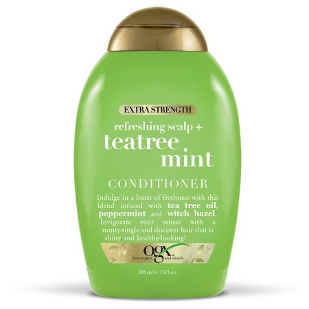 Sulfate Free Conditioner Tea Tree - OGX Extra StrengthTea Tree Mint Conditioner 13oz