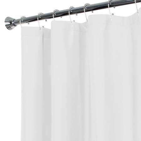 Maytex Water Repellent Fabric Shower Curtain or (Best Fabric Shower Curtain Liner)