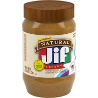 Jif Natural Creamy Peanut Butter, 40 oz