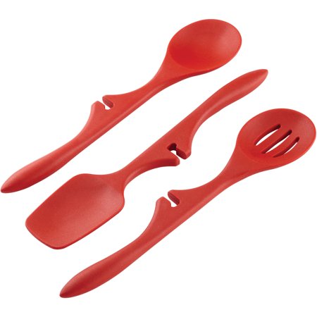 Rachael Ray Gift Box - Rachael Ray Silicone 3-Piece Lazy Tools Set, Red
