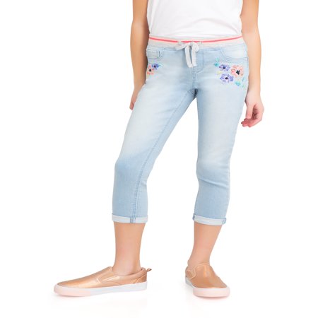 - Knit Denim Crop Pant (Little Girls, Big Girls & Big Girls Plus)