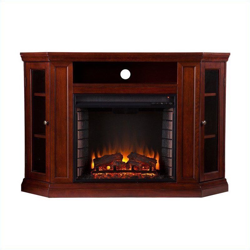 Silverado Convertible Media  Fireplace, Cherry - Box 1 of 2