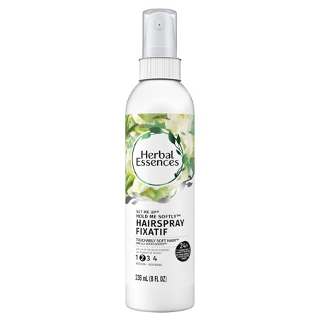 - (2 pack) Herbal Essences Set Me Up Hold Me Softly Hairspray with Lily of the Valley Essences, 8 fl oz