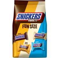(2 Pack) Snickers Chocolate Candy Bars, Fun Size, Variety Mix, 35.09 Oz