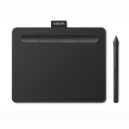 Wacom Intuos Creative Pen Tablet, Small, Black (CTL4100), Includes Free Corel Software (Best Wacom Bamboo Tablet)