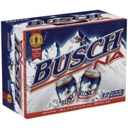Busch Non-Alcoholic Beer, 12 pack, 12 fl oz