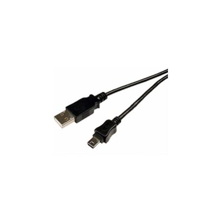 Digital Elph Usb Canon PowerShot ELPH 330 HS Digital Camera USB Cable 3' USB 2.0 A To Mini B - (5 Pin) - Replacement by General Brand ()