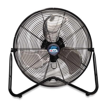 Compact Floor Fan - B-Air FIRTANA-20X High Velocity Electric Industrial and Home Floor Fan, 20