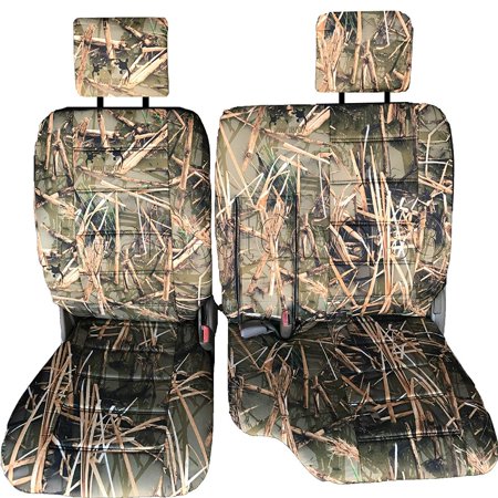 - Seat Cover for Toyota Pickup 1989 - 1995 60/40 Split Bench Thick Adjustable Headrest Armrest Access A57 Muddy Water Camo
