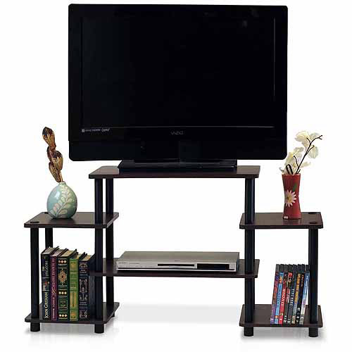 Turn-N-Tube No-Tools TV Stand Entertainment Center for TVs up to 37'', Multiple Colors