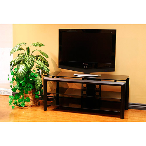 TechCraft Glass Top TV Stand, for TVs up to 50''