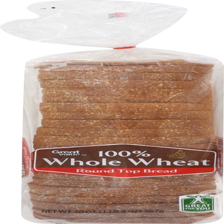 Great Value 100 Whole Wheat Bread Round Top 20 Oz Com Great Value 100 Whole Wheat Bread Round Top 20 Oz