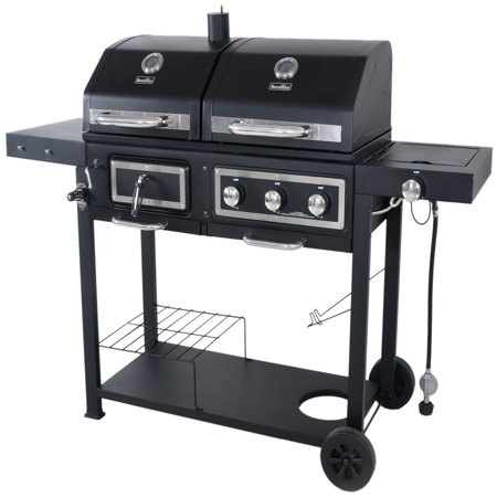 Revoace Dual Fuel Combination Charcoal/Gas Grill - Walmart.com