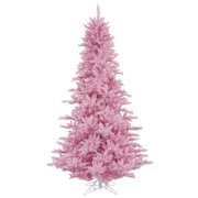 Pink Christmas Trees Vickerman 3 Pink Fir Artificial Christmas Tree Unlit