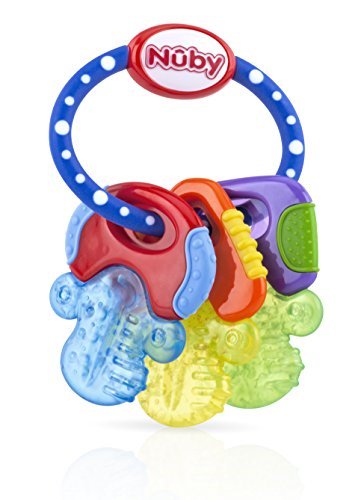 Nuby IcyBite Keys Teether (Best Teether For 3 Month Old)