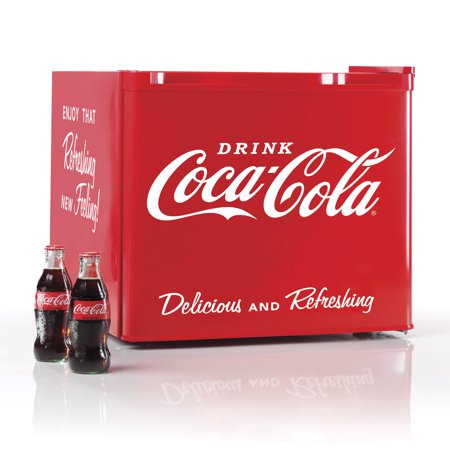 single door coke fridge