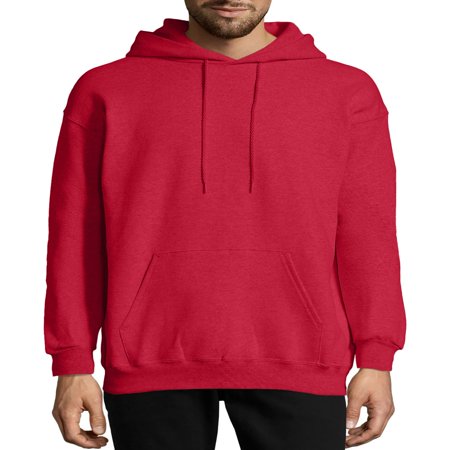 - Men's Ultimate Cotton Heavyweight Fleece Hood with Front Pocket