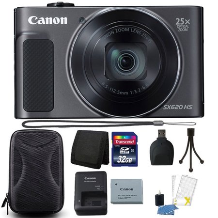 Canon Powershot Sx Series - Canon PowerShot SX620 HS 20.2MP 25X Zoom WIFI Digital Camera with 32GB Accessory Kit
