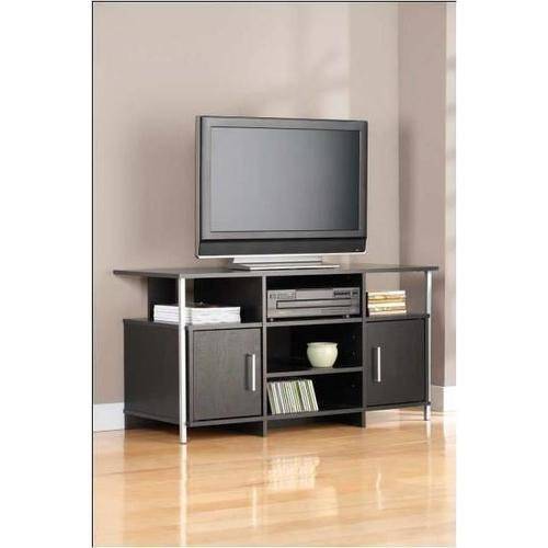 Mainstays TV Stand for Flat Screen TVs up to 42'', Black