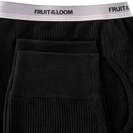 fruit of the loom men's classic thermal underwear bottom