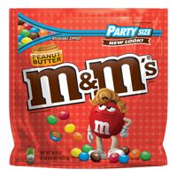 M&M's Peanut Butter Chocolate Candy Party Size, 38 Oz.