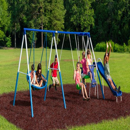 XDP Recreation All Star Playground Metal Swing Set - Walmart.com