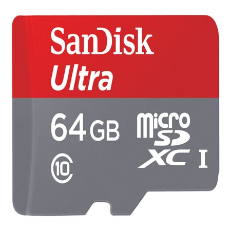 - SanDisk Imaging microSDXC 64GB UHS-I Memory Card