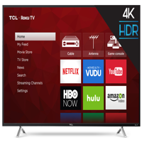 TCL 55" Class 4K Ultra HD (2160P) Roku Smart LED TV (55S405)