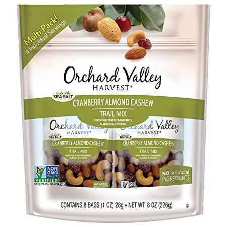 Orchard Valley Harvest Cranberry Almond Cashew Trail Mix 8-1 oz (Best Trail Mix Brands)