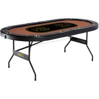 Barrington 10-Player Poker Table, No Assembly Required