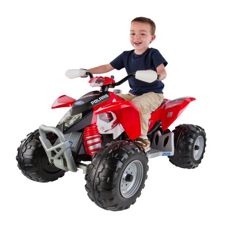 - Polaris Outlaw 12-volt Ride-on, Red