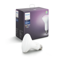 Philips Hue White and Color BR30 Smart Light Bulb, 65W LED, 1-Pack