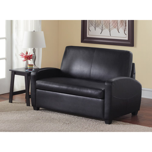 Mainstays Sofa Sleeper, Black