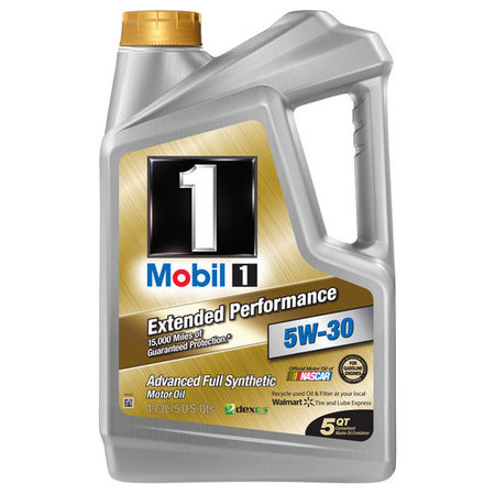 (3 Pack) Mobil 1 5W-30 Extended Performance Full Synthetic Motor Oil, 5 (Best Oil For Your Car)