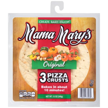 (2 Pack) Mama Mary'sÂ® Original Pizza Crusts 3 ct (Best Almond Flour Pizza Crust)