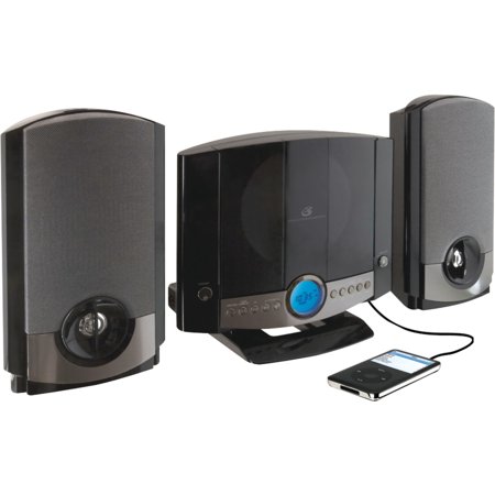 GPX HM3817DTBLK CD Home Music System (Best Stereo System For Home For The Money)