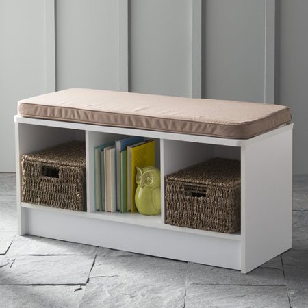 - ClosetMaid 3-Cube Bench, Multiple Finishes